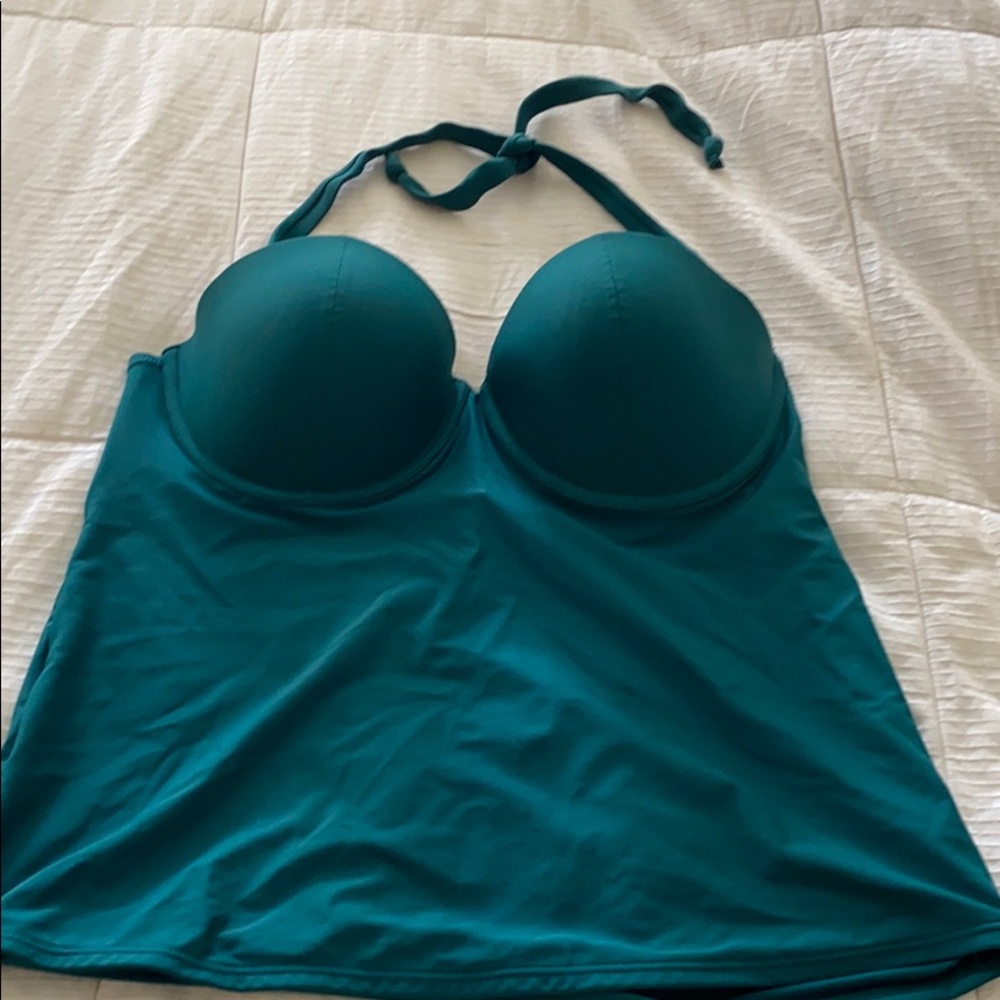 Green Bathing Suit Top